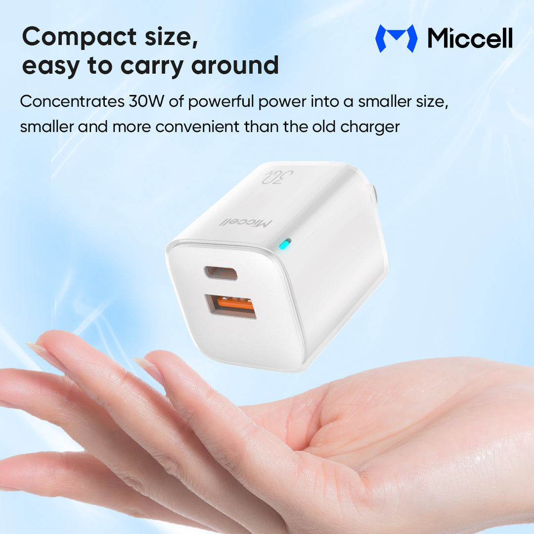 Cargador Rápido de Pared 30W Micell