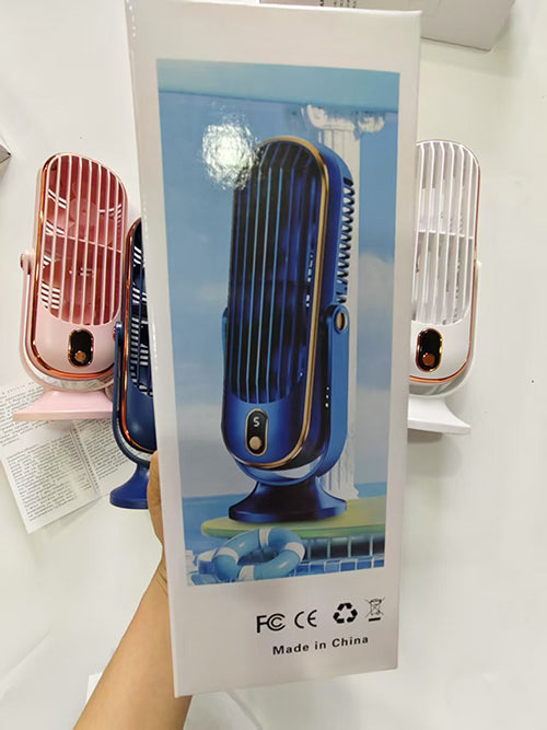 Mini Ventilador de Torre Portátil de Escritorio