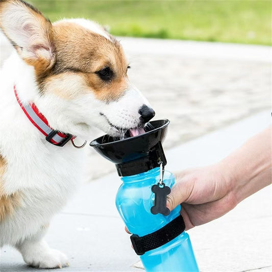 Botella Bebedero Portátil para Perros y Mascotas