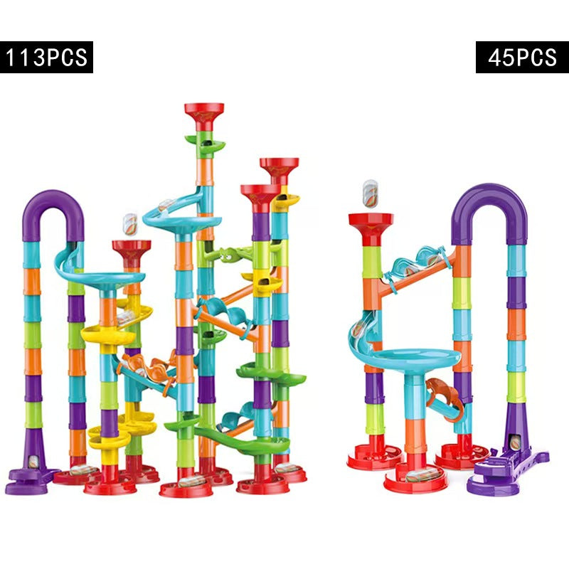 Juego de Construcción Pista de Canicas Marble Run (93 Piezas)