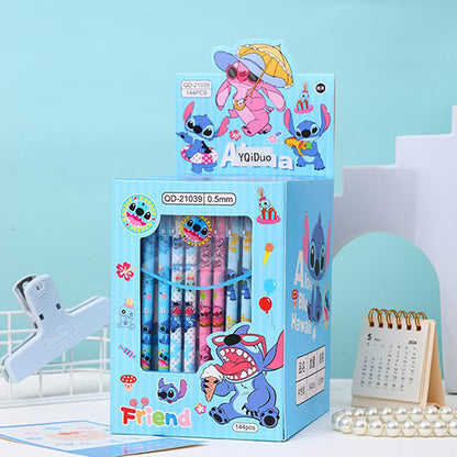 Set de Lapiceros de Gel Temáticos de Stitch