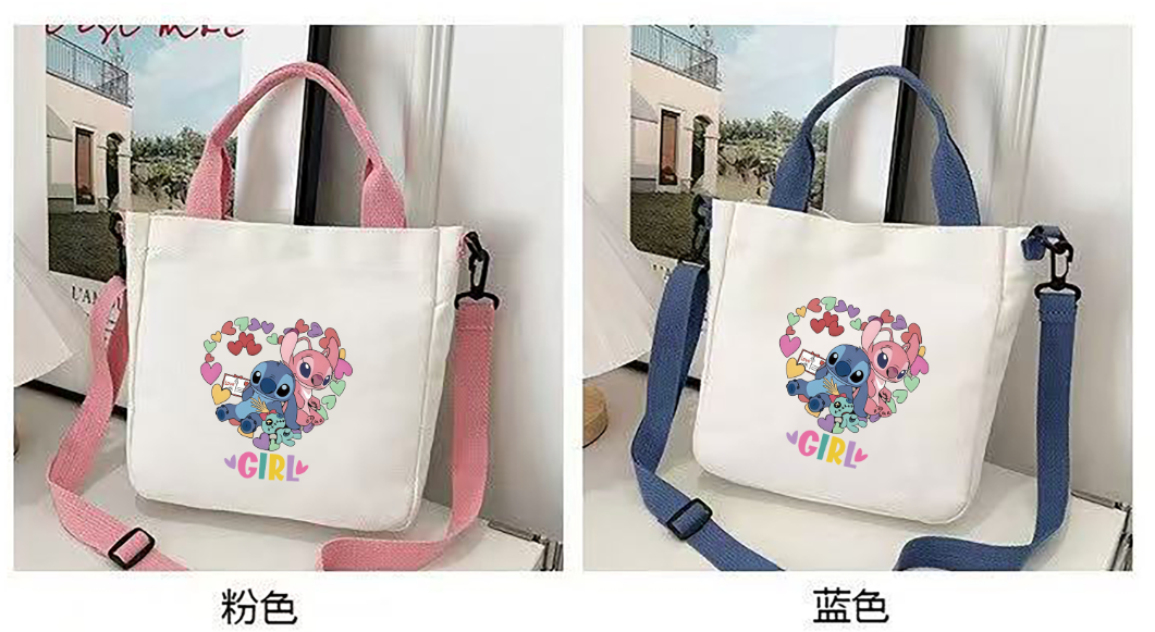 Bolso de Mano y Cruzado de Stitch