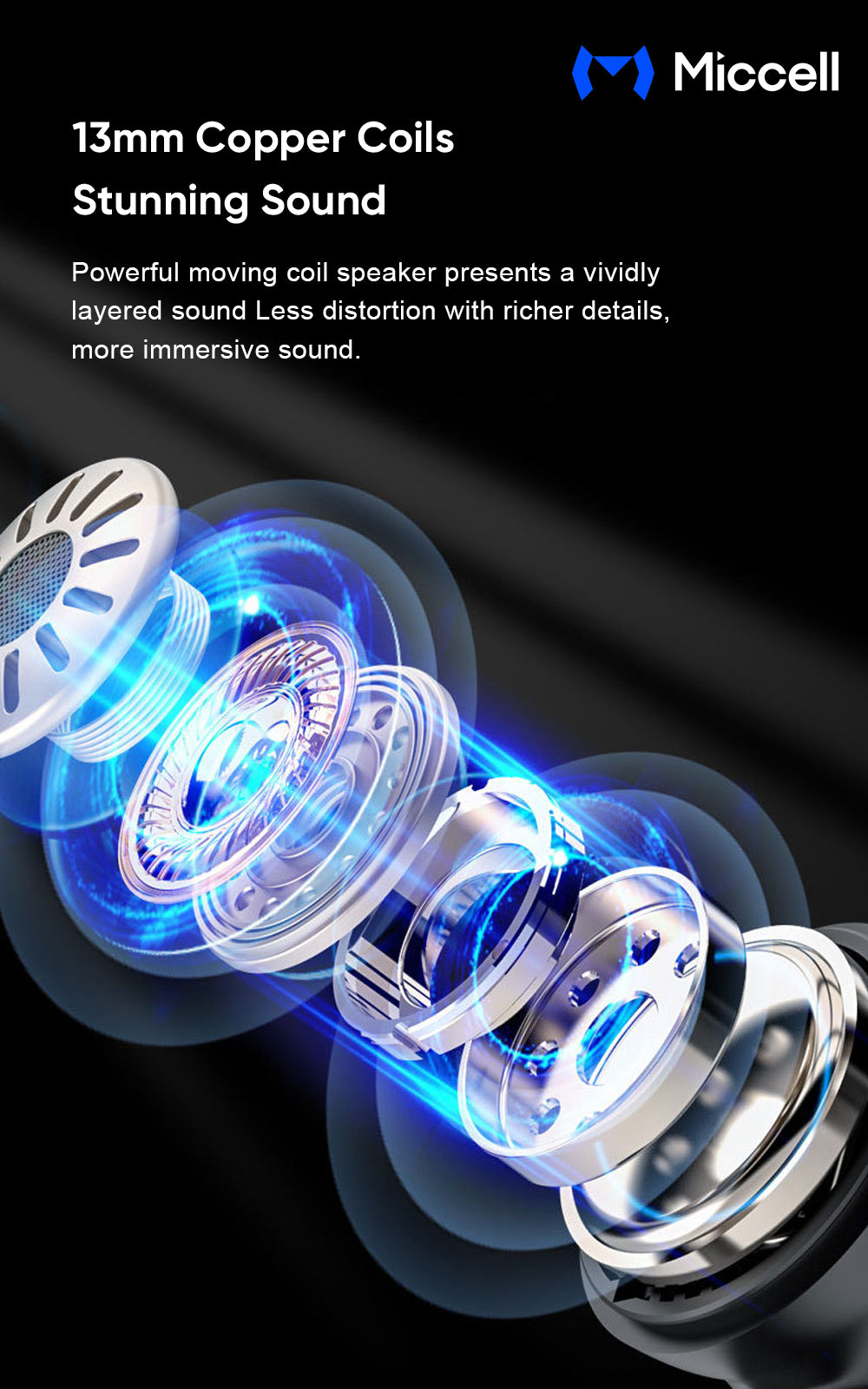 Audífonos Inalámbricos Bluetooth Micell TWS
