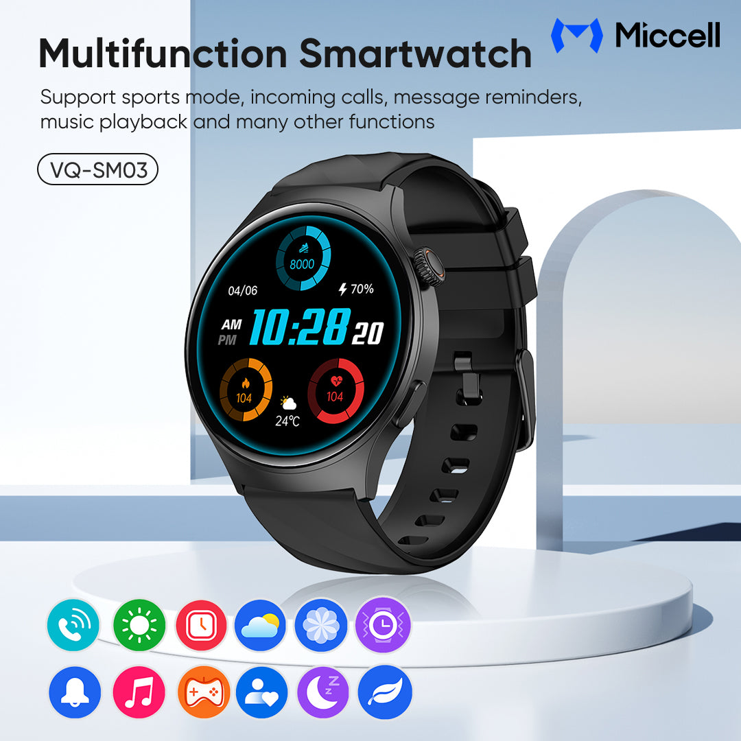 Reloj Inteligente Smartwatch Multifunción Micell VQ-SW03