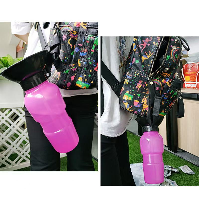 Botella Bebedero Portátil para Perros y Mascotas