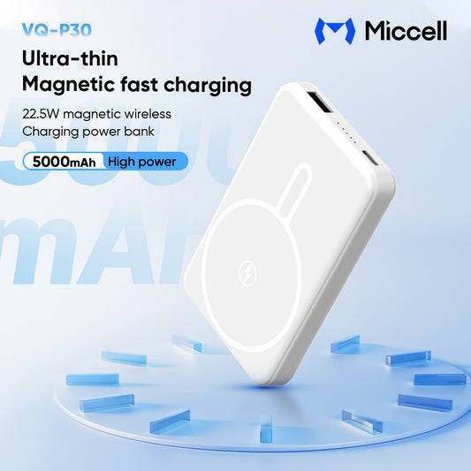 Batería Portátil Power Bank Magnética Ultra Delgada Micell
