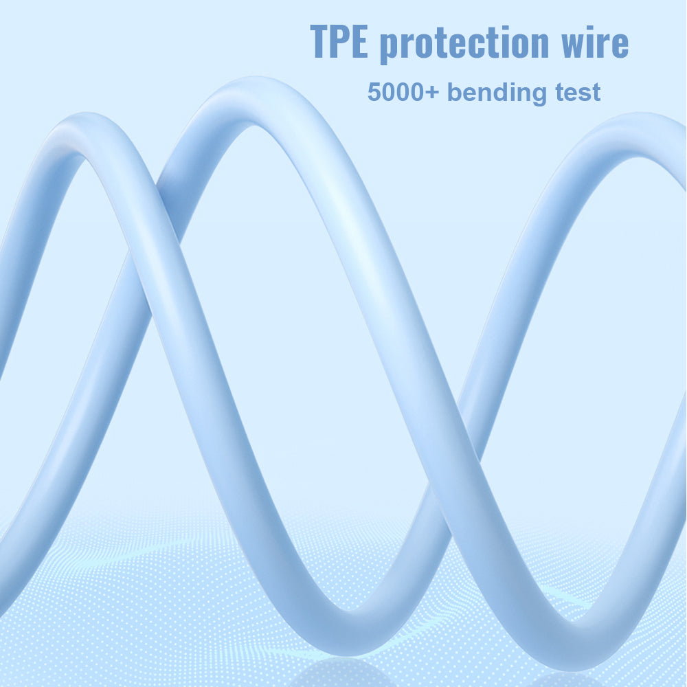 Cable de Carga Rápida 2.4A de TPE Ultra Flexible y Reforzado