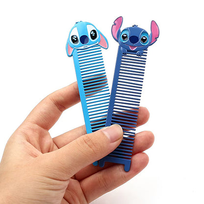 Peine Portátil de Bolsillo con Diseño 3D de Stitch