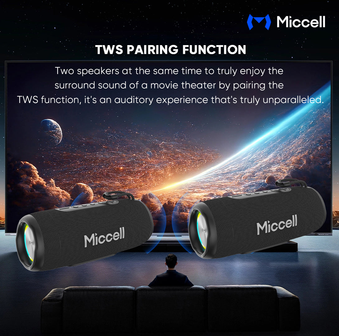 Bocina Portátil Inalámbrica Bluetooth Micell