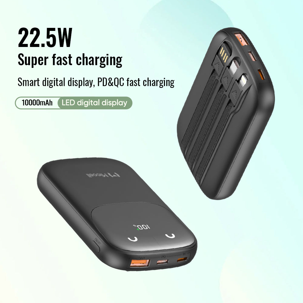Batería Portátil Power Bank Micell 22.5W Carga Super Rápida