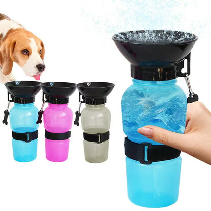 Botella Bebedero Portátil para Perros y Mascotas