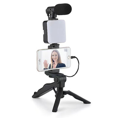 Kit de Grabación Vlogging 4 en 1 para Celula