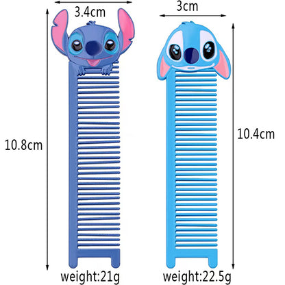 Peine Portátil de Bolsillo con Diseño 3D de Stitch