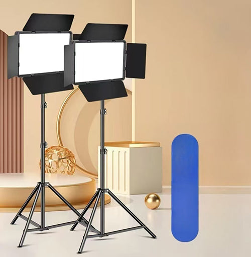 Kit de Iluminación LED Softbox con Trípode Ajustable y Control Remoto