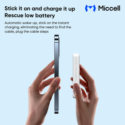 Batería Portátil Power Bank Magnética Ultra Delgada Micell