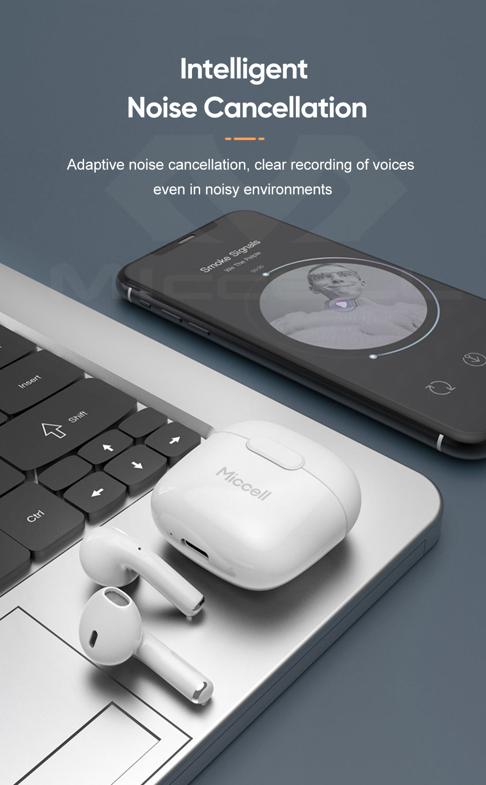 Mini Audífonos Inalámbricos Bluetooth Micel