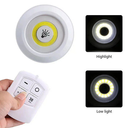 Set de Luces LED Adhesivas Inalámbricas con Control Remoto