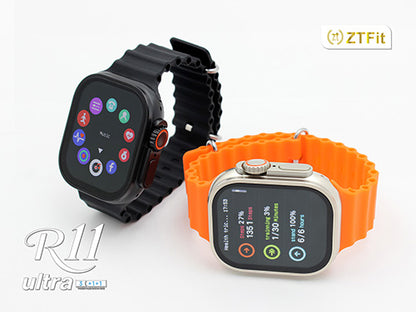 Smartwatch R11 Ultra con Correas Intercambiables y Anillo Contador Tally