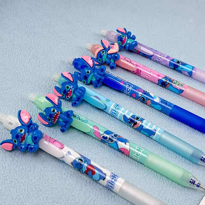 Set de Lapiceros de Gel con Figura 3D de Stitch