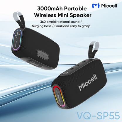 Bocina Inalámbrica Portátil Micell 20W Impermeable IPX7
