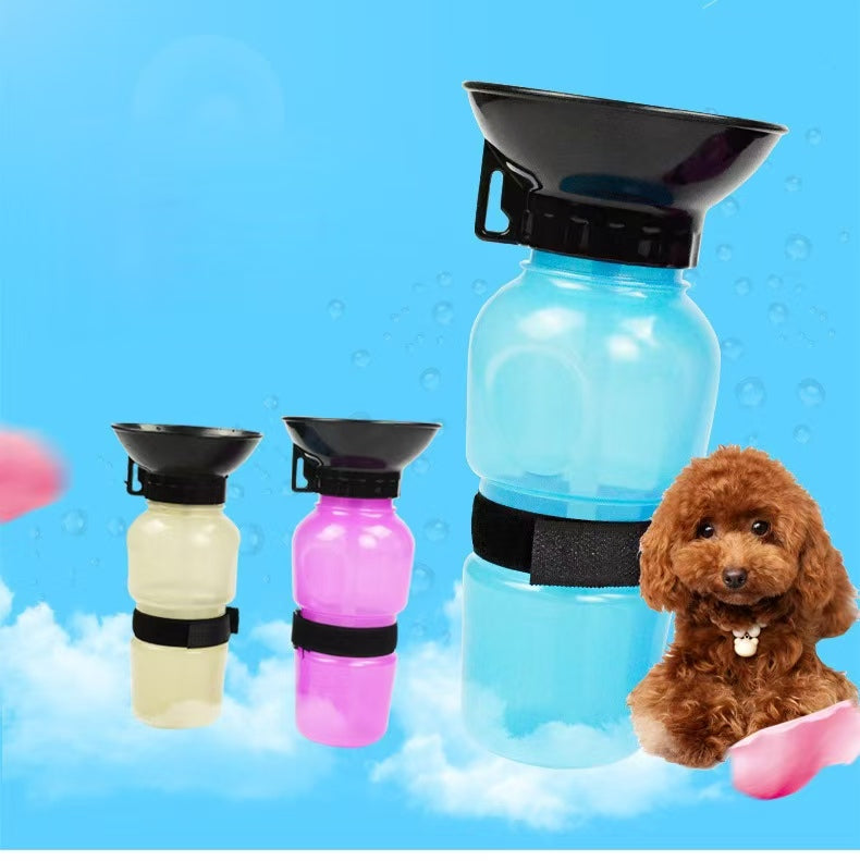 Botella Bebedero Portátil para Perros y Mascotas