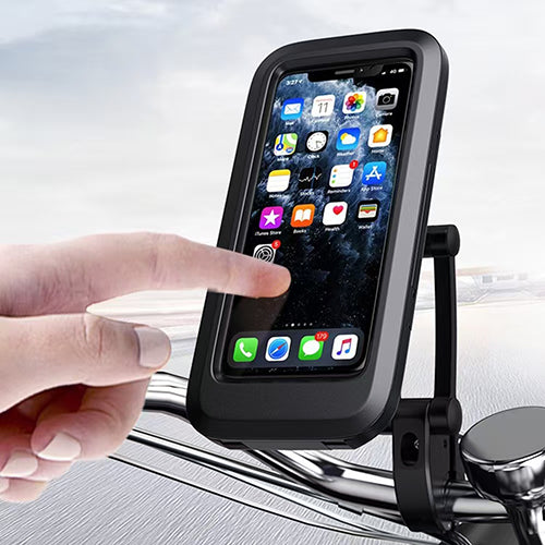Soporte Impermeable para Celular en Moto y Bicicleta