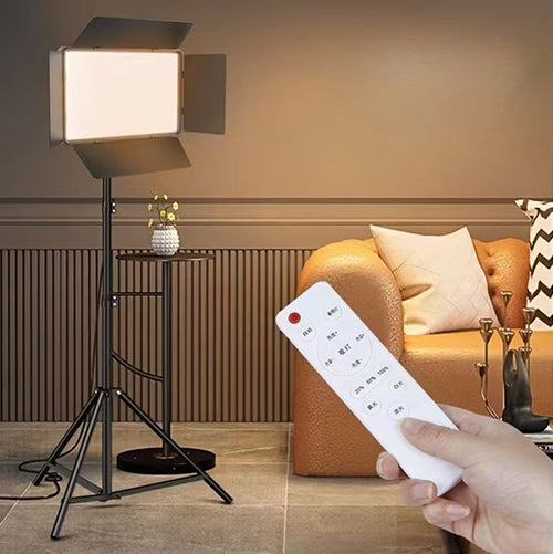 Kit de Iluminación LED Softbox con Trípode Ajustable y Control Remoto
