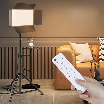 Kit de Iluminación LED Softbox con Trípode Ajustable y Control Remoto