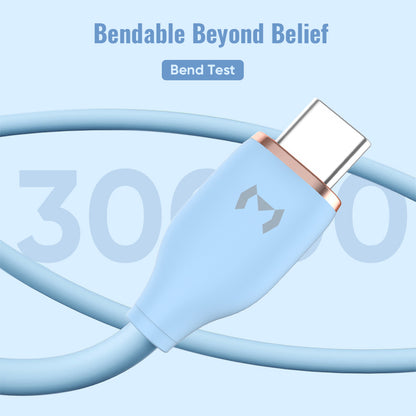 Cable de Carga Rápida 2.4A de TPE Ultra Flexible y Reforzado