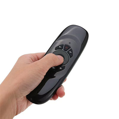 Control Remoto Air Mouse Inalámbrico con Teclado QWERTY 3 en 1