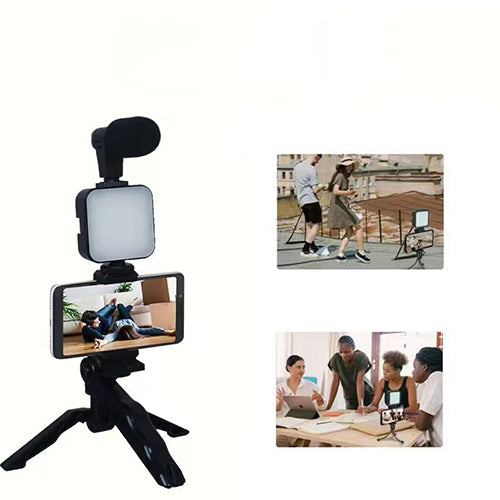 Kit de Grabación Vlogging 4 en 1 para Celula