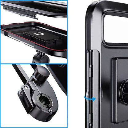 Soporte Impermeable para Celular en Moto y Bicicleta
