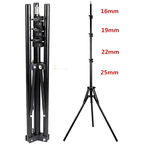 Trípode Soporte de Iluminación y Fotografía Ajustable (2.1m)