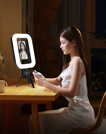 Aro de Luz LED Rectangular para Celula