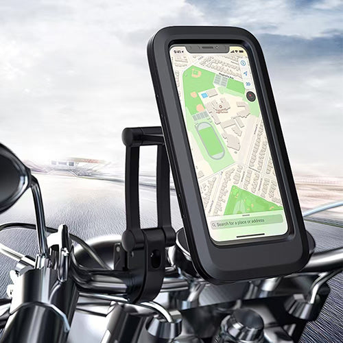 Soporte Impermeable para Celular en Moto y Bicicleta