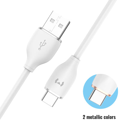 Cable de Carga Rápida 2.4A de TPE Ultra Flexible y Reforzado