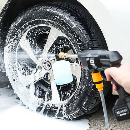 Pistola de Lavado a Alta Presión Recargable para Autos, Jardín y Fachadas