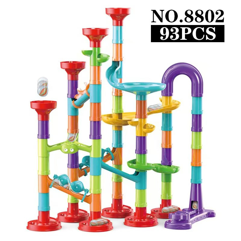 Juego de Construcción Pista de Canicas Marble Run (93 Piezas)