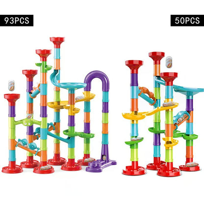 Juego de Construcción Pista de Canicas Marble Run (93 Piezas)