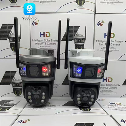 Cámara de Seguridad Exterior Solar 4G PTZ