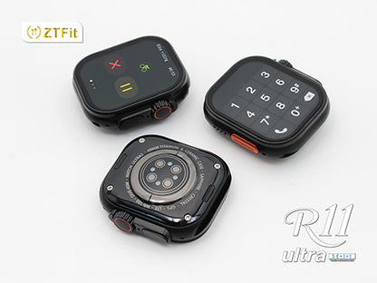 Smartwatch R11 Ultra con Correas Intercambiables y Anillo Contador Tally