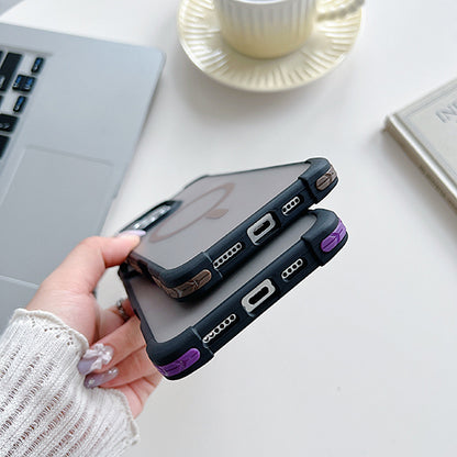 Funda Traslúcida MagSafe Antigolpes para iPhone
