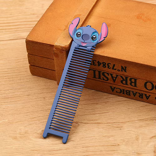 Peine Portátil de Bolsillo con Diseño 3D de Stitch
