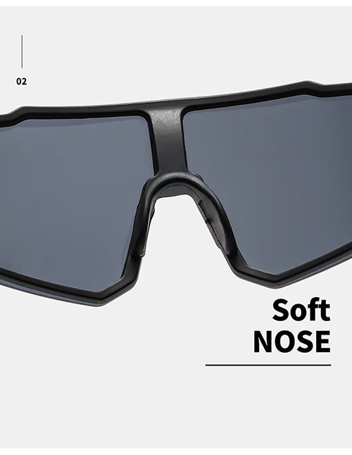 Lentes de Sol Unisex Estilo Deportivo Futurista