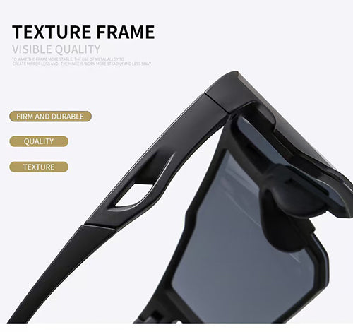 Lentes de Sol Unisex Estilo Deportivo Futurista