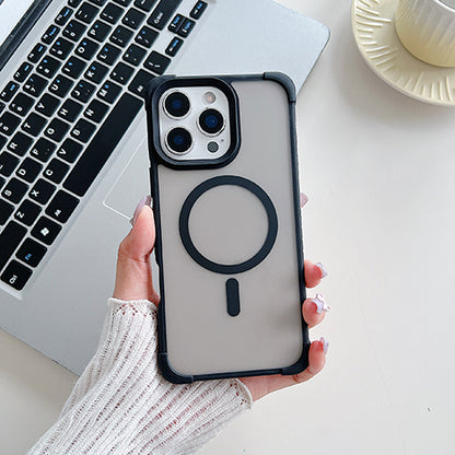 Funda Traslúcida MagSafe Antigolpes para iPhone