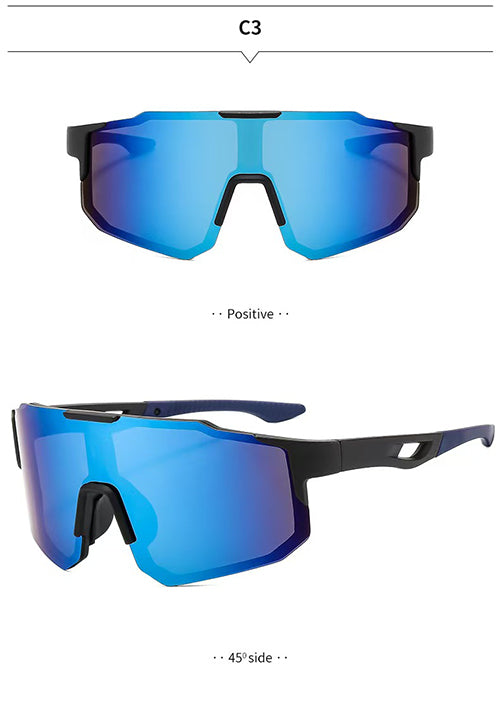 Lentes de Sol Unisex Estilo Deportivo Futurista