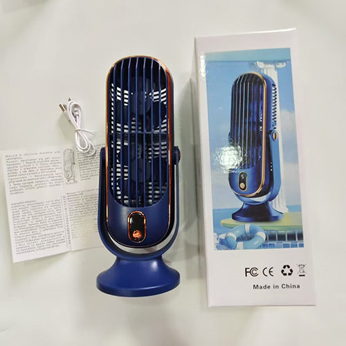 Mini Ventilador de Torre Portátil de Escritorio
