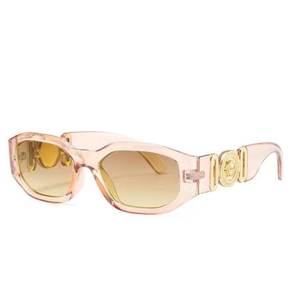 Lentes de Sol Estilo Rectangular Vintage Y2K