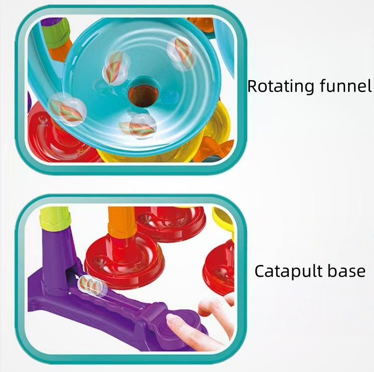Juego de Construcción Pista de Canicas Marble Run (93 Piezas)